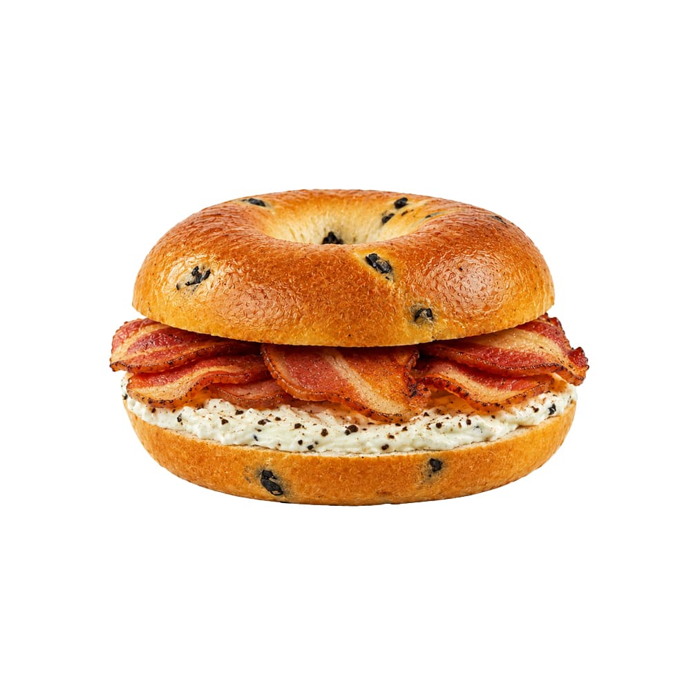 Bacon Black Pepper Bagel Sand